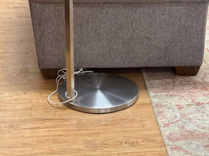 Silver Arc Floor Lamp