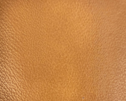 Ekornes Camel Leather High Back Reclining Loveseat