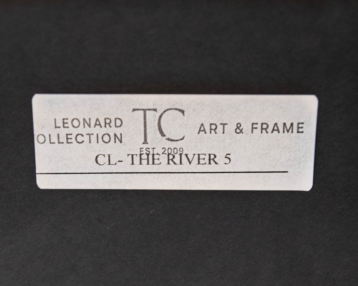 'The River 5' Framed Print