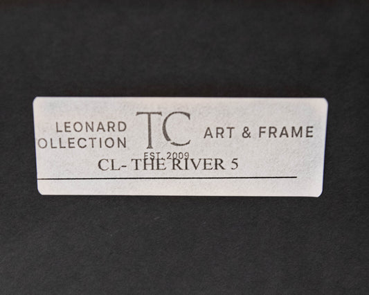 'The River 5' Framed Print