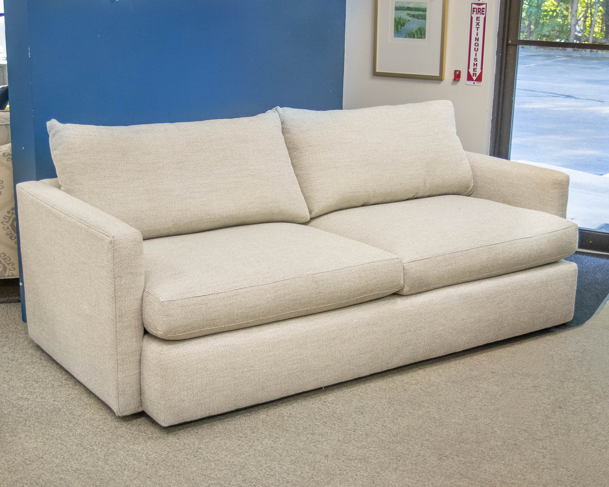 Crate & Barrel Lounge Sofa in "Cement"