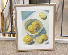 'Lemons in Bowl' Framed Print