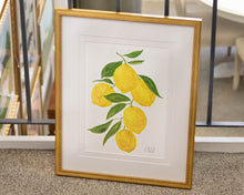 'Lemons 3' Framed Print