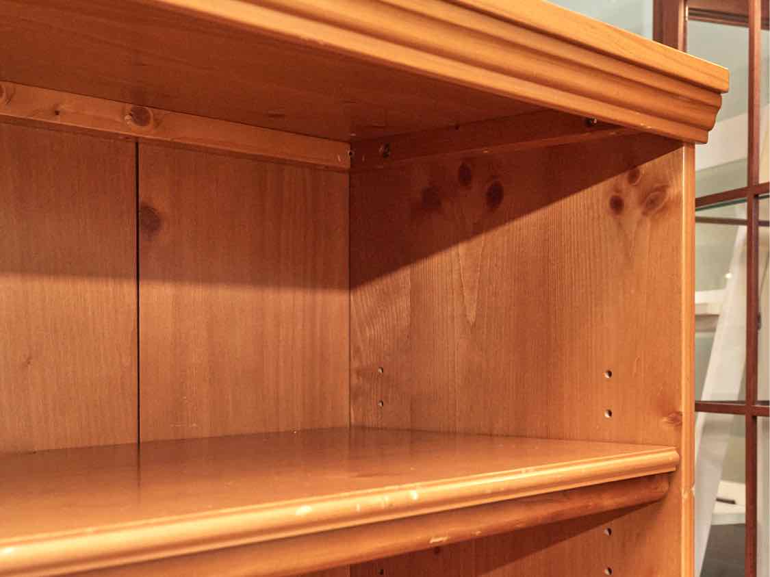 Land of Nod Cherry 2  Shelf  Bookcase
