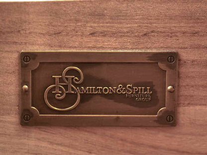 Hamilton & Spill Cherry Finish Pull Out  Drink Tray & 2 Drawer  Nightstand