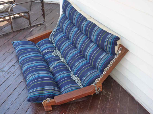 Outdoor 'Nags Head Hammock Sunbrella Fabric  Brazilian Teak Frame