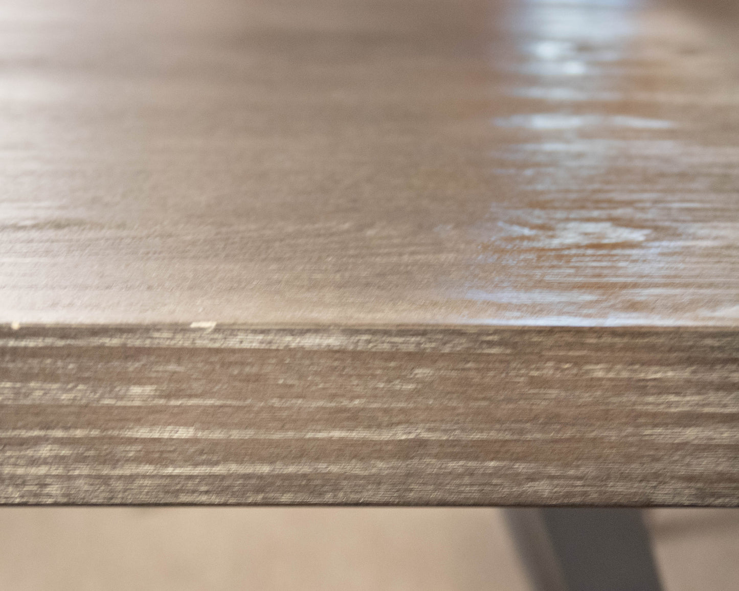 Old Biscayne Designs 'Lafayette' Dining Table In Grey Toned Driftwood Finish