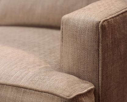 Century Furniture Three Cushion Gray Sofa