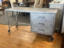 Pottery Barn Industrial Locker Desk