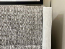 Smartstuff Whitewashed Oak Queen Bed w/ Grey Upholstery