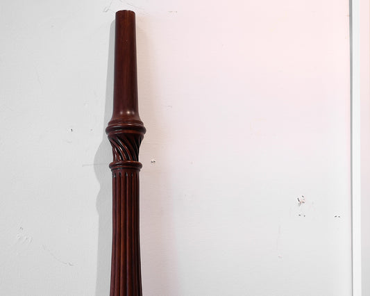 Henkle Harris Rice Four Post Carved Queen Bed