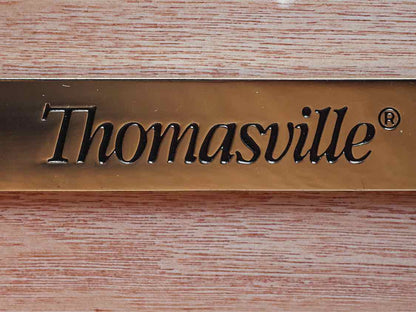 Thomasville Mahogany Finish Empire Style 9 Drawer Chest