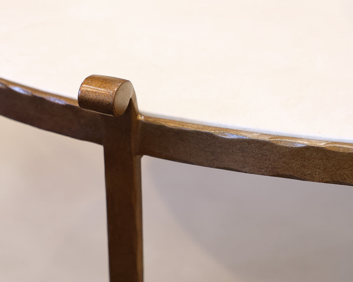 Serena & Lily St. Germain Stone Coffee Table