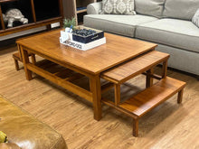 Vaughan Benz Cocktail Table with Extending Shelves