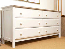 Vermont Tubbs  White Finish 6 Drawer Dresser
