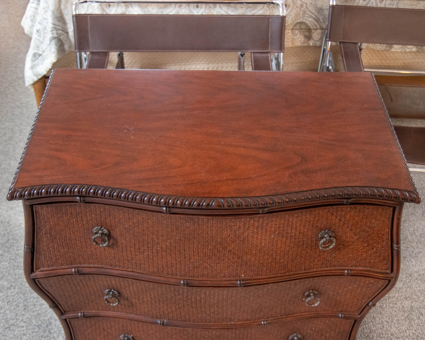 Ethan Allen British Classics Bombe Chest