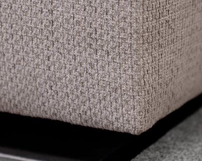Crate & Barrel Upolstered 4-Piece Sectional W/ Ottoman