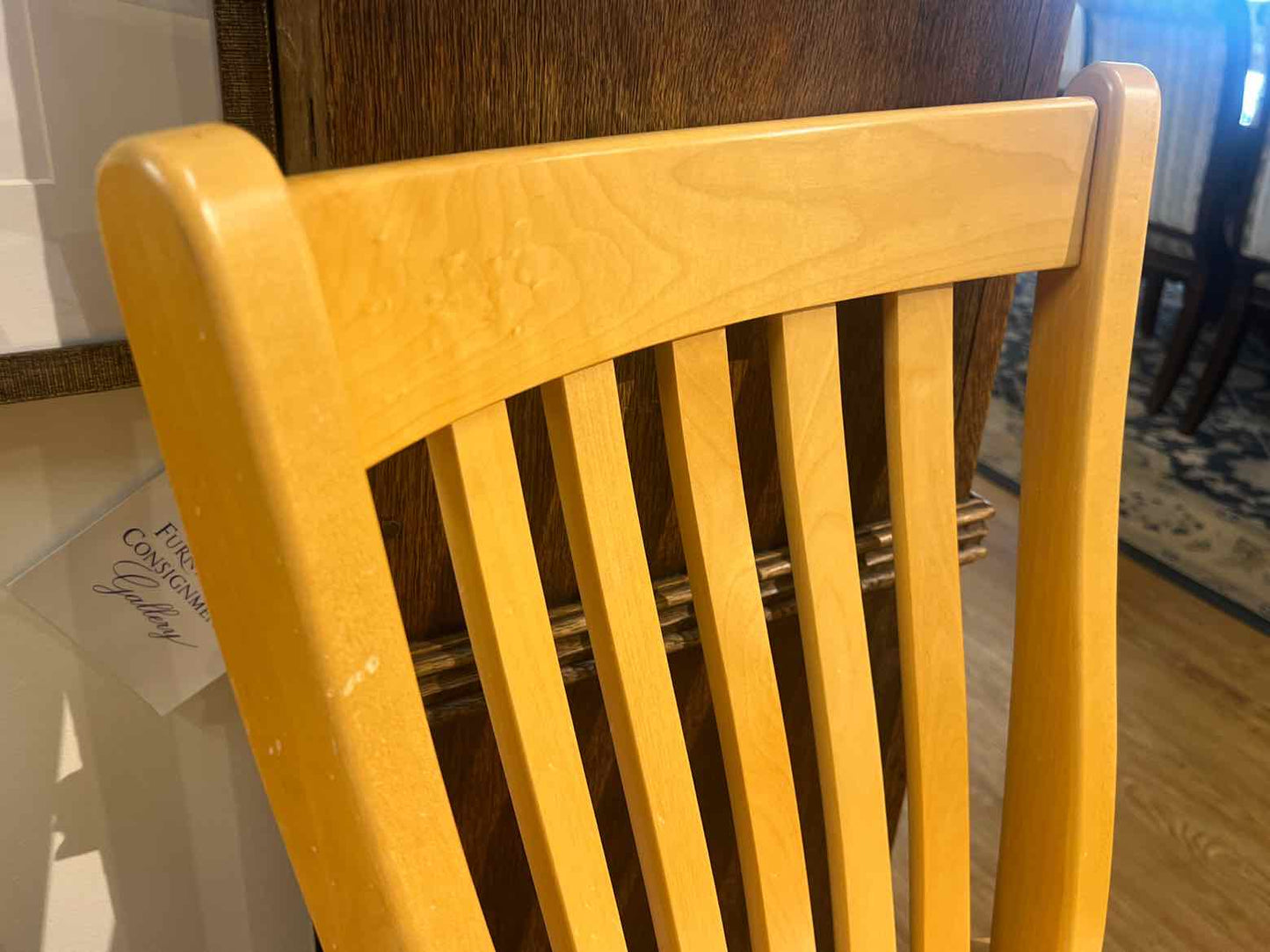 Pair of Maple Counter Stools