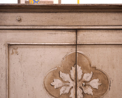 Arhaus "Messina" Center Floral Server
