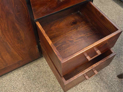 Mohr & McPherson Two Tone Elm Wood Sideboard