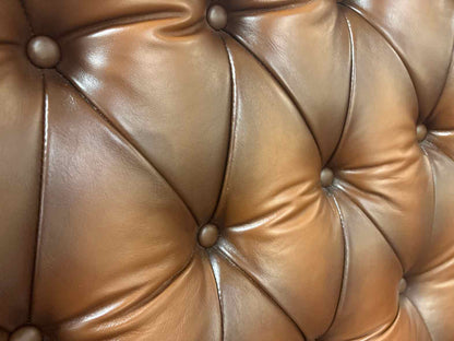 Pottery Barn 'Wells' Swivel Chair + Ottoman