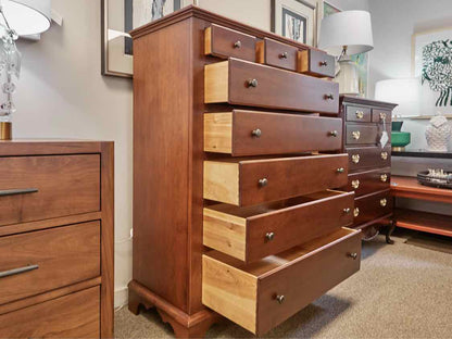 Nichols & Stone Tall Chest with Bronze Pulls