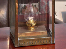 Pair Of Davy & Co London  Antique Brass Kerosene Lanterns
