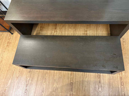 Espresso Console w/ Removable Shelf (AS IS)