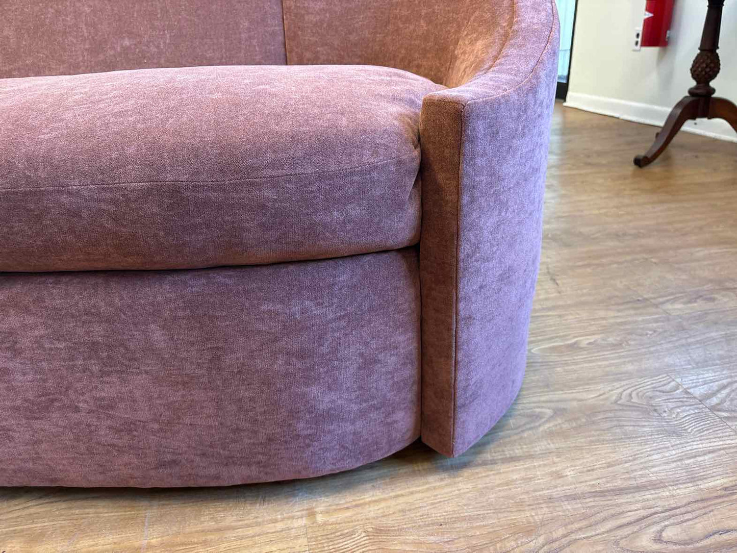 Hickory 'Ariele' Curved Sofa