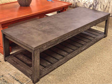 Ethan Allen 'Gannett' Rustic Cocktail Table