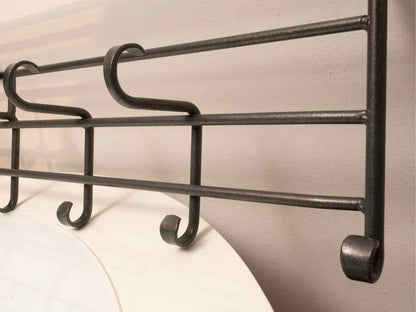 Cast Iron Wall 6 Hook Hanger