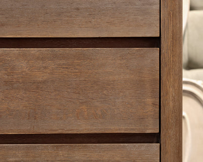 Restoration Hardware Weathered Wood Oak Chest