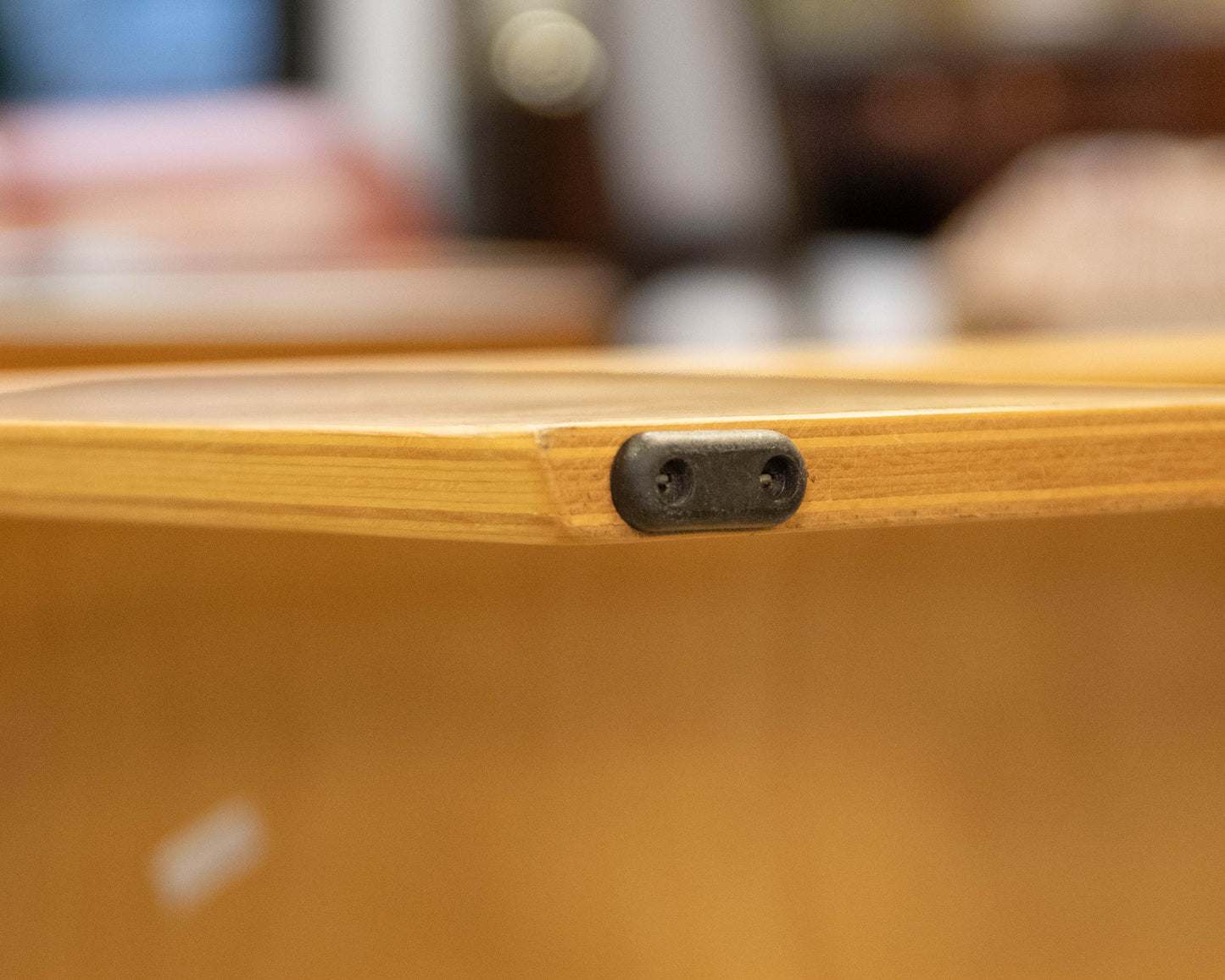 Ekornes Corner Table in Maple