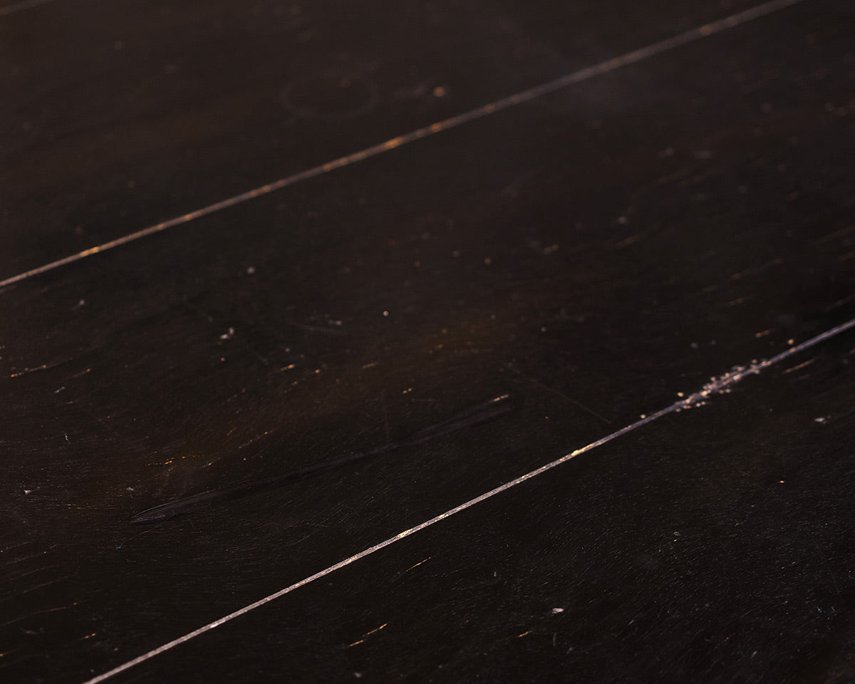 Restoration Hardware St. James 48" Black Round Dining Table