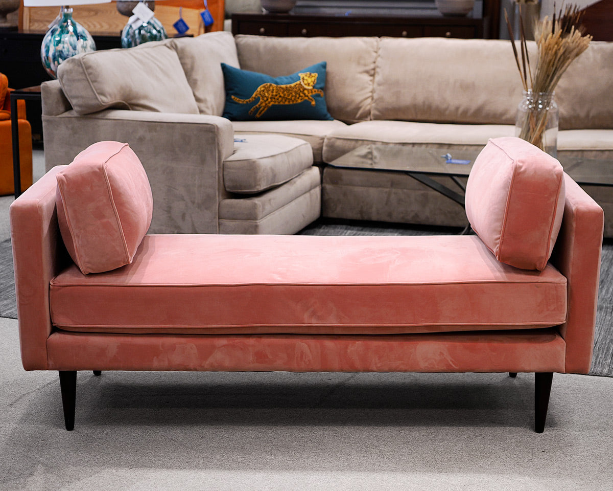 Joybird Salmon Coloured Daybed