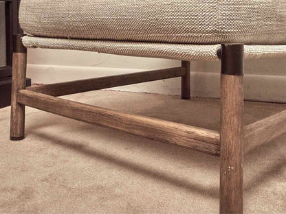 Pair Of 4 Hands  'Memphis'  Textured Wool Blend Upholstered Chairs