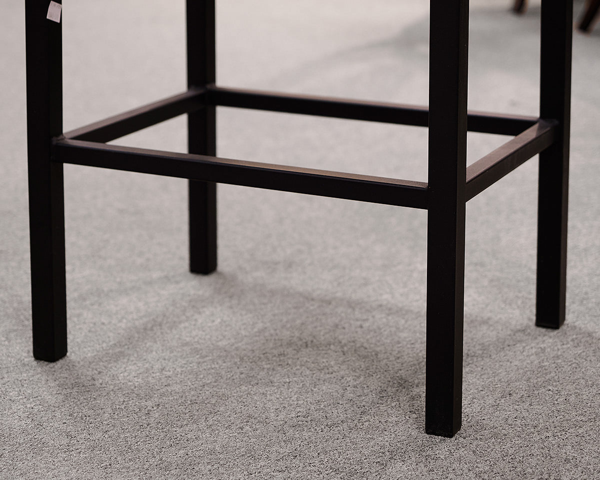 Pair of Amisco Upholstered Counter Stools