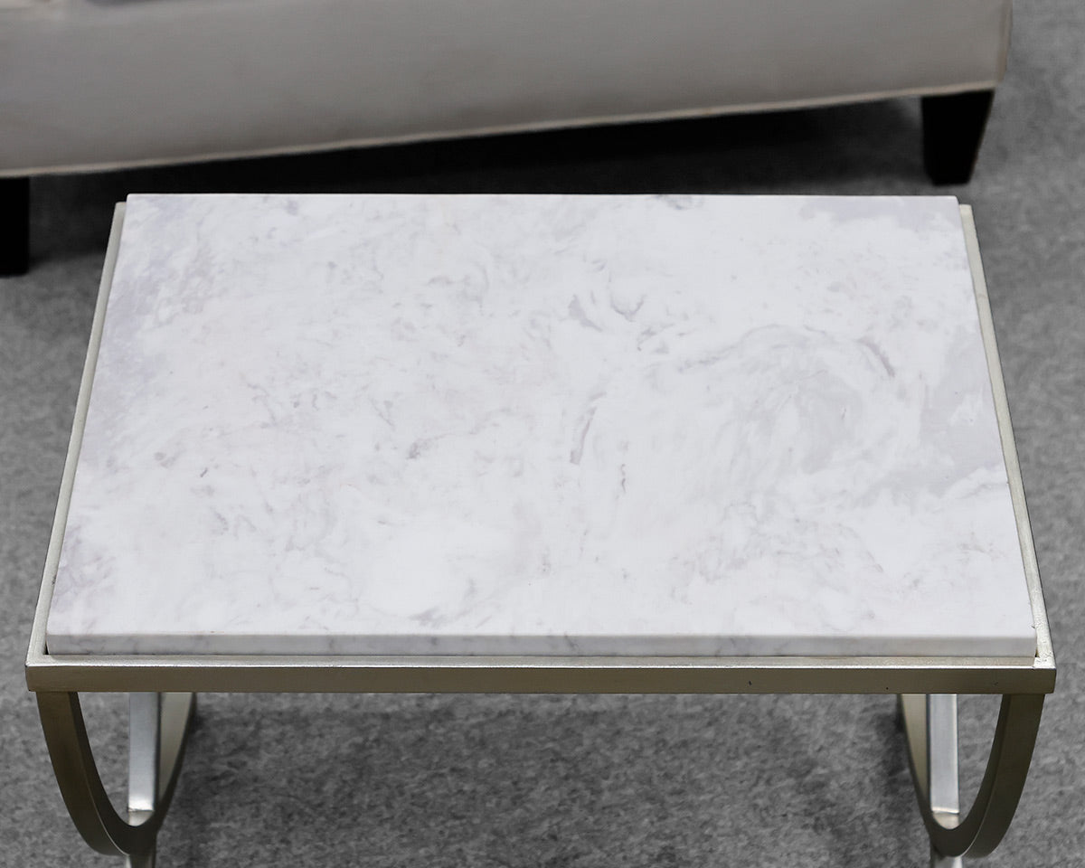 Haviland Marble Topped Side Table