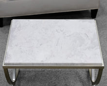 Haviland Marble Topped Side Table