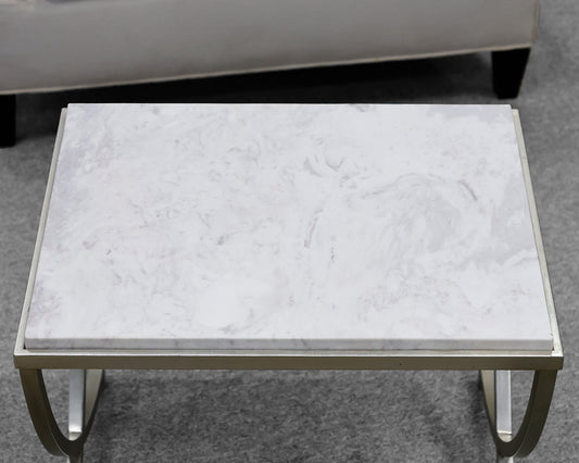 Haviland Marble Topped Side Table