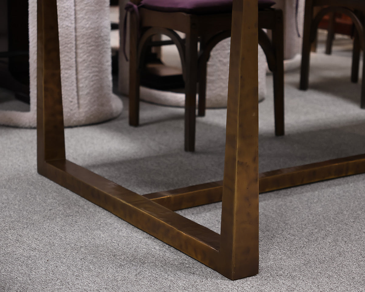 Restoration Hardware T-Brace Extending Dining Table
