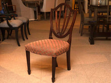 Set of 8 Mahogany Sheild Back Dining Chairs