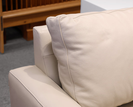 Low Profile Creme Sectional