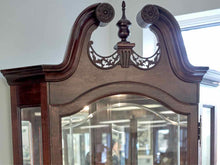 Howard Miller Cherry Lighted Corner Cabinet