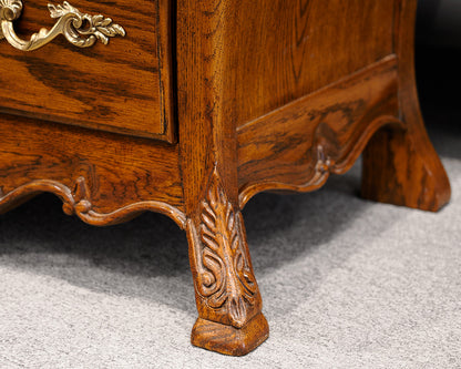 French Provincial Oak Accent Chest