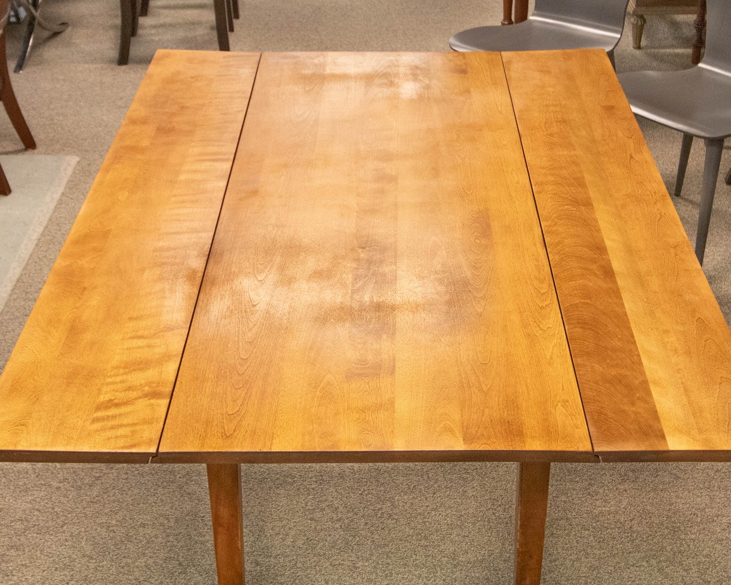 Solid Birch Shaker Syle Drop Leaf Table