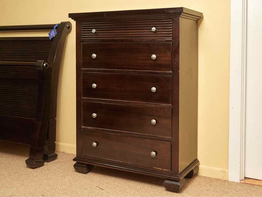 Ligna Espresso Finish (5) Drawer Chest