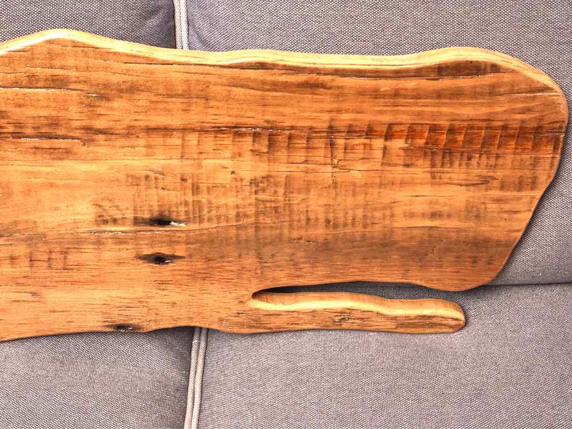Recycled Wood Whale Wall Decor