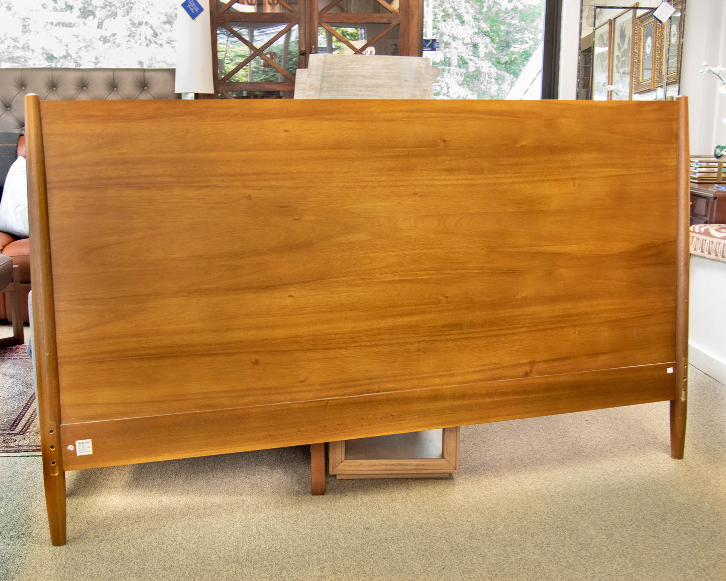 West Elm Mid-Century King Bed in Acorn Finish