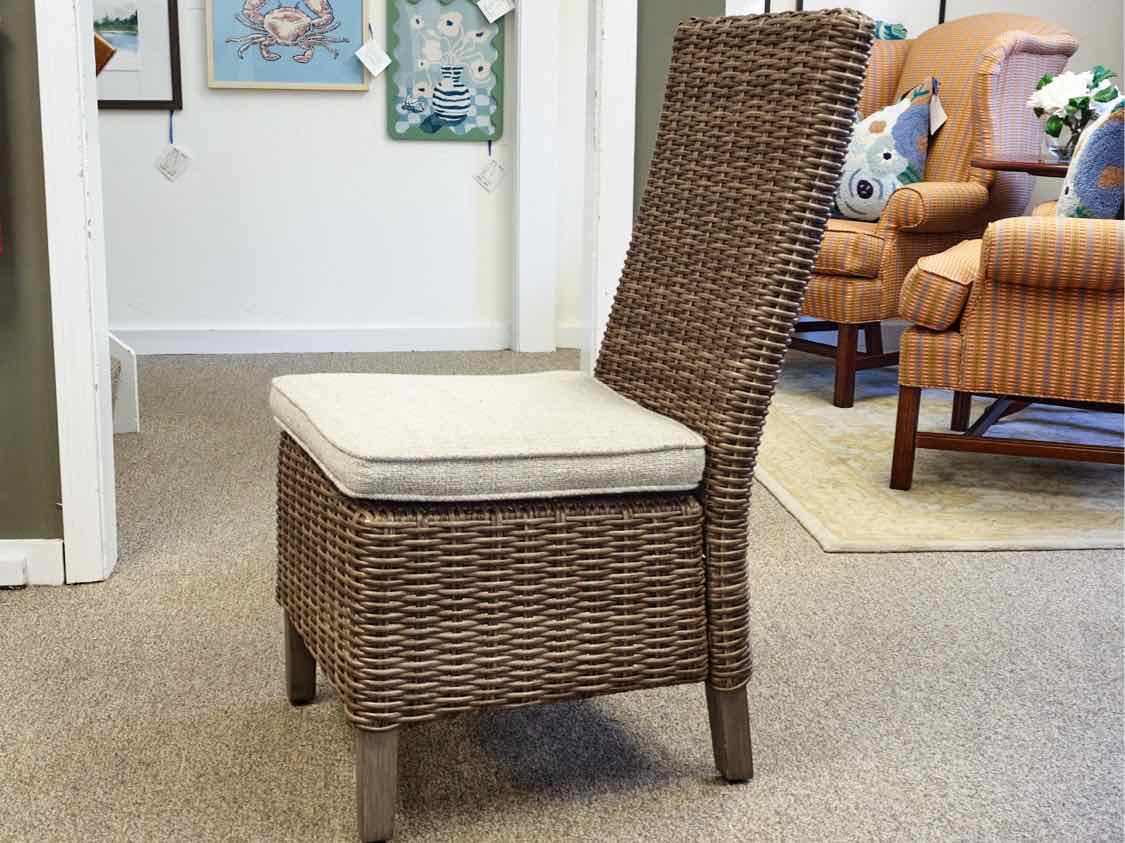 Pair of Seagrass Dining Chairs